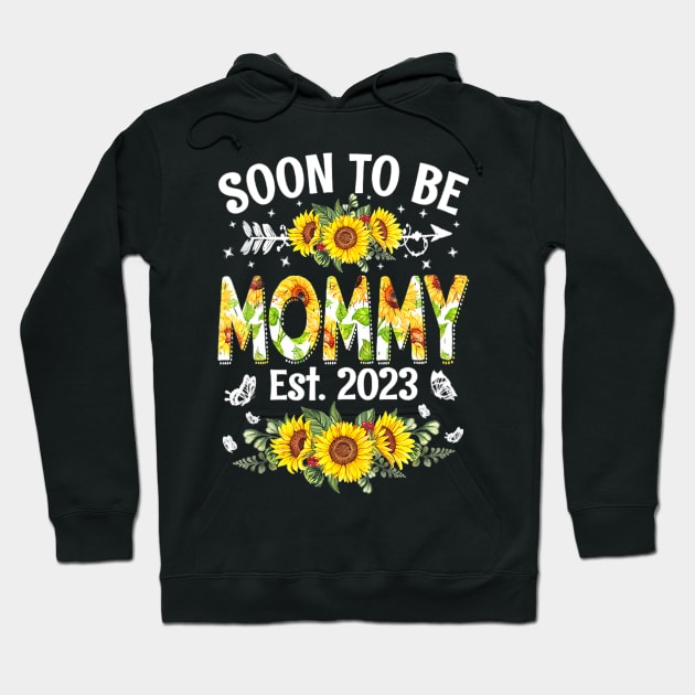 Soon To Be Mommy 2023 Sunflower Hoodie by tabbythesing960